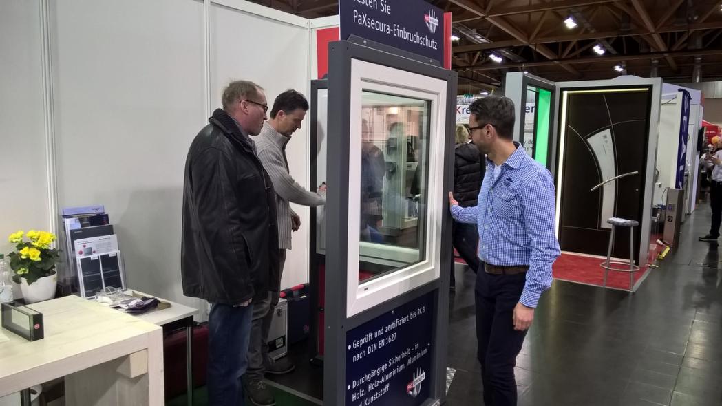 Messe Einbruchschutz Fenster