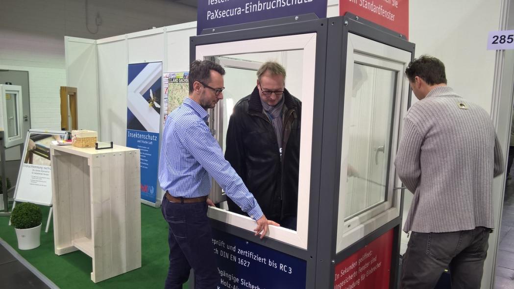 Messe Einbruchschutz Fenster