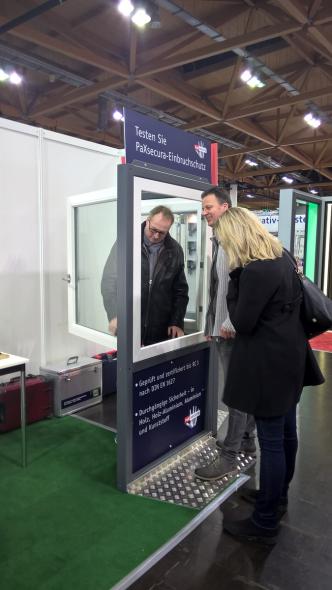 Messe Einbruchschutz Fenster PaXsecura